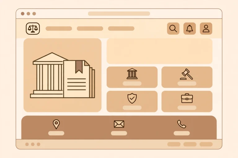 What should a family law firm’s website include?